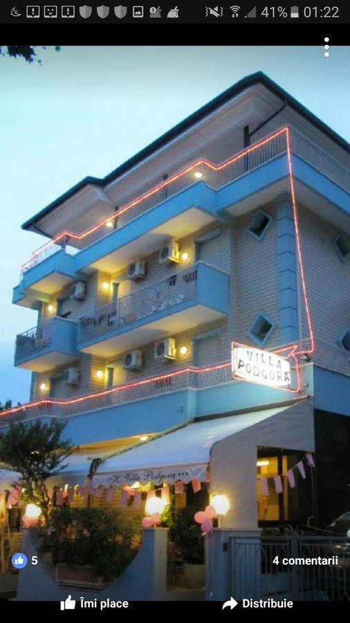 Hotel Villa Podgora Rimini Exterior photo